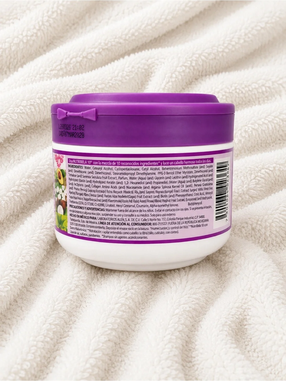 Imported NutriBela 10 Hyaluronic Hair Mask 300g | Anti-Frizz Deep Treatment